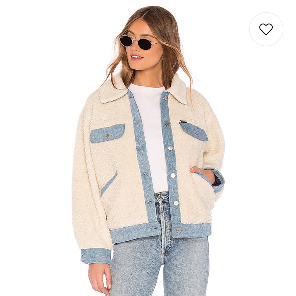 REVOLVE Wrangler Sherpa jacket